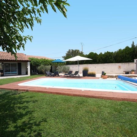 הוילה Very Pleasant House With Swimming Pool In Mouries, Near Les Baux De Provence In The Alpilles - 6 People מראה חיצוני תמונה