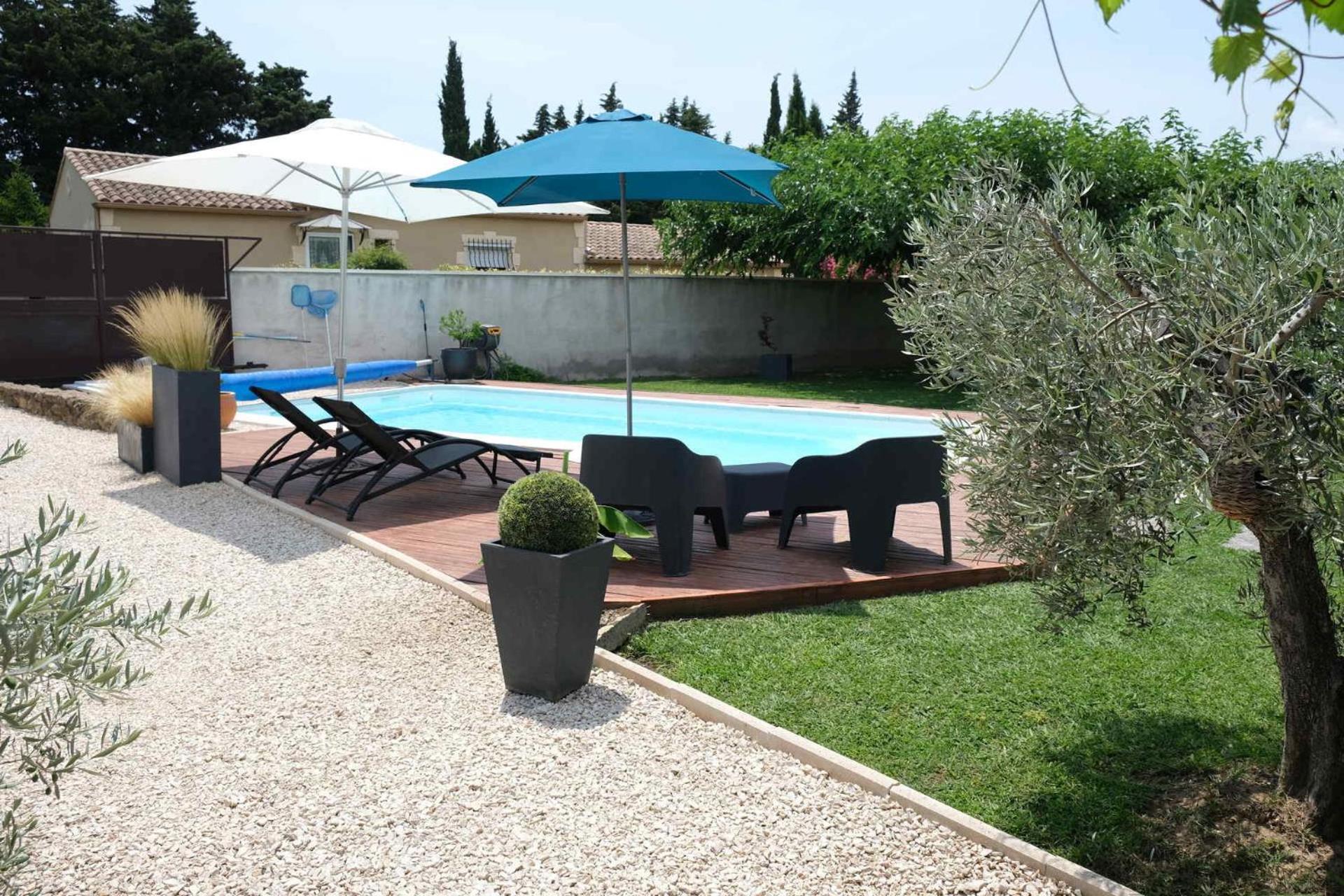 הוילה Very Pleasant House With Swimming Pool In Mouries, Near Les Baux De Provence In The Alpilles - 6 People מראה חיצוני תמונה