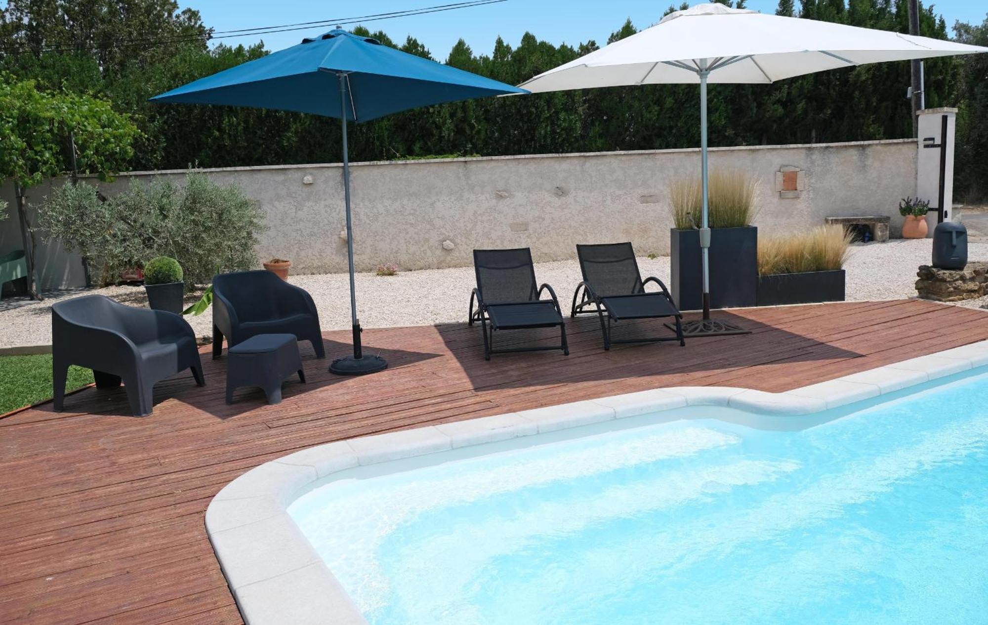 הוילה Very Pleasant House With Swimming Pool In Mouries, Near Les Baux De Provence In The Alpilles - 6 People מראה חיצוני תמונה